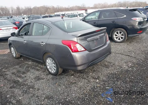 2019 Nissan Versa 1.6 Sv из США, поврежденный, VIN 3N1CN7AP0KL857396
